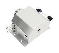 Réservoir D'expansion Universel de Liquide de Refroidissement de Moteur 1L, Réservoir de Débordement en Alliage D'aluminium, Réservoir de Bouteille (Argent)