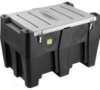 Réservoir diesel portable 484,5L - Réservoir avec pompe de transfert 12V 45L/min - Noir Couleur