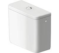 Duravit Qatego, rÃ©servoir de chasse 3l/6l, raccordement Ã droite et Ã gauche, 094700, Coloris: Blanc avec HygieneGlaze - 0947002005