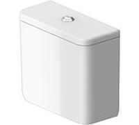 Duravit Réservoir Qatego 0947100005 40x18 cm, 6/3 l, raccordement en bas à gauche, blanc brillant