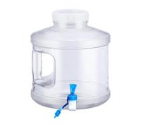 Reservoir Eau Camping Car | 7,5L Camping Tonneau avec Robinet et Couvercle à vis | Jerrican Alimentaire | Portable Bidon d'eau pour Voiture, pour Voyage, Camping, Barbecue, Pêche