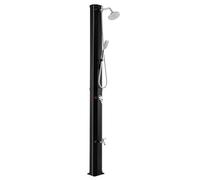 Reservoir Eau Camping Car Douche Portable avec réservoir d'eau Auto-pressurisé, Chauffage Solaire, 35 L, pour l'extérieur, avec Robinet Lave-Pieds, pour Jardin, Piscine, Plage