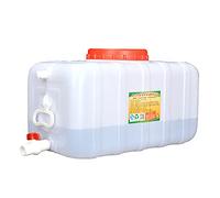 Reservoir eau Transporteur d'eau en plastique 200L Conteneur d'eau d'urgence Camping Transporteur de stockage d'eau Distributeur de boissons avec robinet Utilisation en camping-car ou en ca(Size:160L)