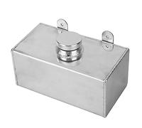 Réservoir en Aluminium 2L, Réservoir de Lave-glace Mustang 67, Lève-vitres et Accessoires, Bouteille de Lave-glace en Aluminium 2L Poli Intercooler Réservoir de Pulvérisation