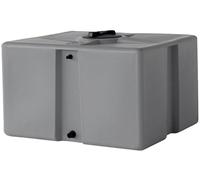 Réservoir en polyéthylène certifié pour Eau Potable en parallélélépipède rectangulaire Bas Mod. 300 litres Gris fabriqué en Italie