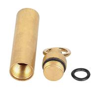 Réservoir étanche extérieur Boîte de Joint en Laiton Mini entrepôt étanche en métal Outil EDC Portable Durable Léger Compact pour Le Camping Randonnée Équipement de Survie H62