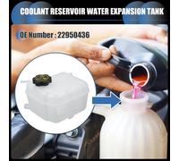 Réservoir Expansion Eau Liquide refroidissements, Bouteille Récupération Débordement Liquide refroidissements Avec Capuchon No.22950436 Pour Buick Regal 2011-2017 Blanc 1 Ensemble