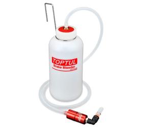 Réservoir flacon pour le remplacement du liquide de frein, clapet anti-retour TOPTUL JECF0180