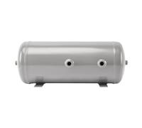 Réservoir horizontal de compresseur d'air avec raccords, récipient de stockage de gaz haute pression pour l'industrie de la réparation automobile et de l'impression