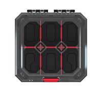 Réservoir KTI3030S-CG6U : collectif avec cloisons noires 280 x 280 x 110 mm C...