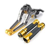 Réservoir Leviers Levier d'embrayage De Frein Pliant pour Moto pour CBR600 pour CBR 600 F2 F3 F4 F4i 1991-2007 pour CBR900RR 1993-1999 pour CB919(Color 14)