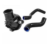 Réservoir liquide refroidissement Kit de tuyau radiateur pour couvercle boîtier d'expédition, Convient pour Adventure/R pour Husqvarna Norden/Expedition Bocal de refroidissement(SET-BK)
