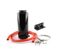 Réservoir Liquide Refroidissement Radiateur 800 Ml Vase D'expansion Récupérateur Liquide Refroidissement Réservoir Trop-plein En Refroidissement Bouteille(Le noir)
