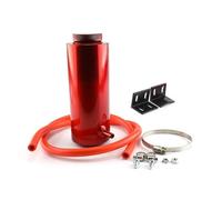 Réservoir Liquide Refroidissement Radiateur Universel 800ml Bouteille À Expansion Débordement Style Voiture En Aluminium Vase Dexpansion Liquide(2Red)