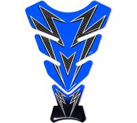 Réservoir Pad autocollant 3D pour moto couleur bleu sport