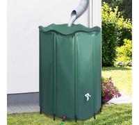 Réservoir pliable d'eau de pluie avec robinet 1500 L