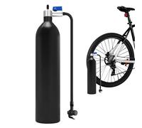 Réservoir pour gonfler les pneus | 200 PSI 1,2 L en alliage d'aluminium Portable Pompe de Cyclisme Gonfleur de pneu de vélo - Pour vélo, route, montagne, urgence, course, exercice, sport, moto