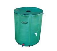 Réservoir récupérateur eaux de pluie 550 Litres cuve souple PVC armé - Pliable - Avec Robinet et Soupape de Décharge - Filtre