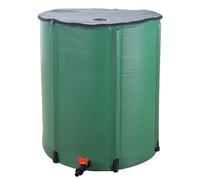 Réservoir souple,Récupérateur d'Eau de Pluie Pliable - 190 L - 60 x 70 cm - Vert