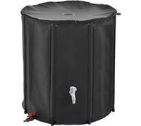 Linxor - Réservoir souple, récupérateur d'eau de pluie pliable - 200 L - Noir