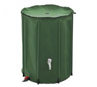 Linxor Réservoir souple récupérateur d'eau de pluie pliable 500 L Vert