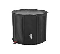 Réservoir souple, récupérateur d'eau de pluie pliable - 750 L - Noir