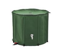 Réservoir souple, récupérateur d'eau de pluie pliable - 750 L - Vert