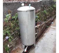Réservoir sous Pression d'eau, réservoir sous Pression de Grande capacité de 200 L pour puits d'eau, réservoir surpresseur en Acier Inoxydable 304 pour la Maison, Le Jardin et l'agriculture