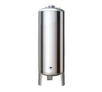 Réservoir sous Pression d'eau Vertical en Acier Inoxydable, surpresseur de Pompe de puits de 15 à 185 gallons, réservoir pour système d'eau sous Pression avec kit de Montage (60 L/15,8 Gal)