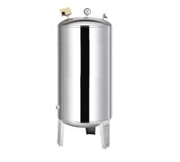 Réservoir sous Pression en Acier Inoxydable 304 - Surpresseur d'eau Domestique pour puits et Nettoyage Industriel, capacité de 16 à 185 gallons, avec Port de Nettoyage pour l'arrosage du jar