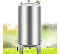 Réservoir sous pression en acier inoxydable - Solution de stockage d'eau verticale durable pour une gestion efficace de l'eau