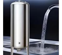 Réservoir Sous Pression for Pompe À Puits 130 100 80 60 50 40 26 16 Gallons, Réservoir de Stockage D'eau Auto-pressurisé Avec Orifice de Vidange(60L/15.8gal)