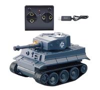 Réservoir télécommandé - Véhicule de combat RC de 18 cm, jouet militaire éducatif | STEM Learning Armored pour - Chambre intérieure, salle de jeux, jeu interactif