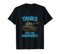 Réservoirs de graffiti militaires de vétérans amusants pour les souvenirs T-Shirt