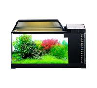 Réservoirs de poisson avec filtre à lumière LED - kit de débardeur | Petit kit de pompe silencieux avec système de filtration | Accessoires de bureau intelligents pour chambre à coucher décorations de