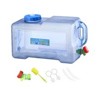 Réservoirs de stockage d'eau 18/20/22 L multi-usages, grande capacité, facile à nettoyer avec robinet, pour la maison et l'extérieur