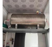 Réservoirs de stockage d'eau pressurisés en acier inoxydable de type horizontal, lavables à l'intérieur, réservoirs sous pression for la maison(300L/79Gal)