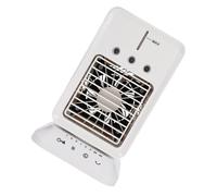 Réservoirs d'eau rechargeables USB de 300 ml, refroidisseurs d'air et humidificateur, ventilateur de refroidissement portable à 3 vitesses avec veilleuse colorée