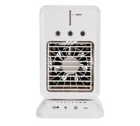 Réservoirs d'eau rechargeables USB de 300 ml, refroidisseurs d'air et humidificateur, ventilateur de refroidissement portable à 3 vitesses avec veilleuse colorée, ventilateur de refroidissement pour