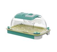 Réservoirs pour reptiles avec couvercle amovible et port d'alimentation pour un transport facile Design ventilé Réservoirs pour reptiles avec trous de ventilation