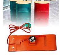 Réservoirs, réchauffeur de bidon de graisse, Bande chauffante en caoutchouc de silicone avec thermostat rotatif réglable(100L 1200x250 1500W)