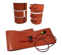 Réservoirs, réchauffeur de bidon de graisse, Chauffe-fût à bande en silicone avec thermostat réglable pour(200L 174 * 25CM)