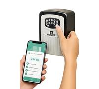 RESET-104 Boîte à clés Bluetooth à code, clavier rétroéclairé | Créez des codes temporaires dans l'application pour partager l'accès aux clés avec votre famille ou vos invités.