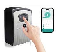 RESET - Clés intelligentes avec empreintes digitales et Bluetooth, cachez une clé à l’extérieur, grande capacité, accès distant, idéal pour la maison et le bureau