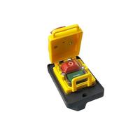 Reset Momentary Press Push Button YCZ4-A Emergency Stop 7 Pins IP55 Protective Cover ON OFF Red Green Electromagnetic Switch NWPNLXEA