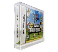 Reset Retro Boîte acrylique pour jeux DS dans son emballage d'origine,Protection optimale et rangement pratique pour les collectionneurs, Transparent, Housse de