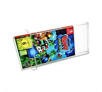 RESET RETRO Lot de 20 étuis de protection transparents compatibles avec les jeux Switch dans leur emballage d'origine 0,5 mm - Ajustement parfait et transparent - En PET Game Protectors-Case
