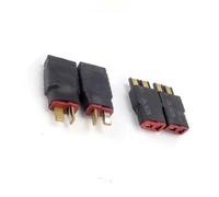 ResGcx 2/4 Paires de connecteurs Banane mâle/Femelle compatibles avec Les Batteries LiPo RC(2pairs TRX to T)