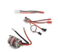 ResGcx 370 380 390 Brushed Motor with 30A Speed Controller DC Power Combo 2.4V-8V Support Execution Unit 1SET(380 30A Combo)