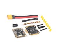 ResGcx Contrôleur de vol F405/F4 V2/F7/F722 et Pile ESC 60A 4 en 1 BLHELI_S 3-6S adaptée au Drone de Course Mark4 XL10 V6/MANTA10 RC FPV(F405 and 60A ESC)
